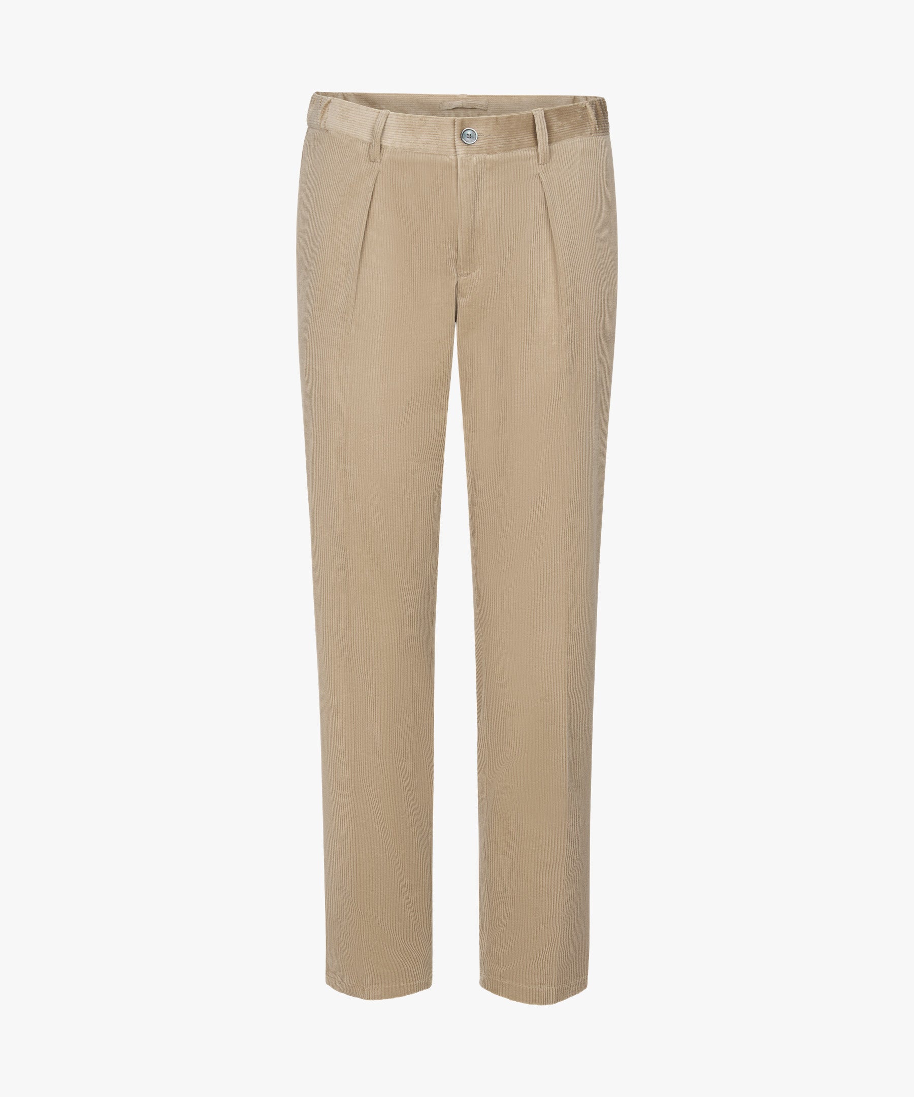 Hose Tapered Fit aus Cord - F1 - Beige
