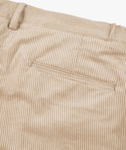 Hose Tapered Fit aus Cord - F1 - Beige