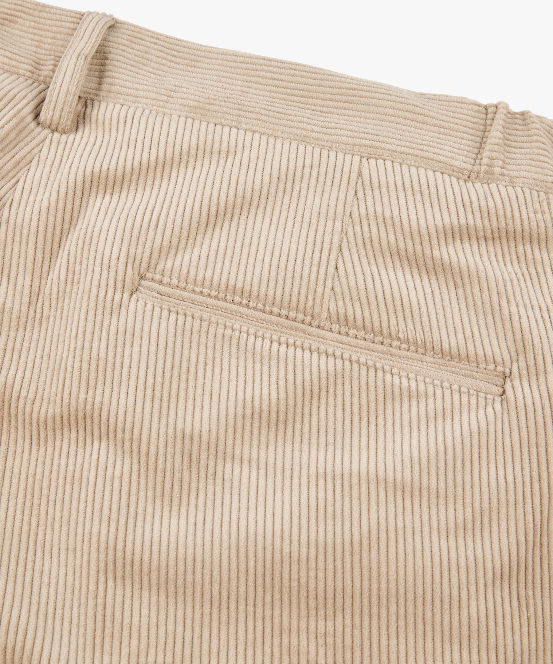Hose Tapered Fit aus Cord - F1 - Beige