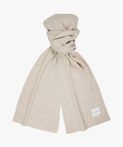 Schal aus Woll-Mix - F - Beige
