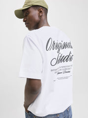 T-Shirt aus Baumwollmix - Bright White - Weiß