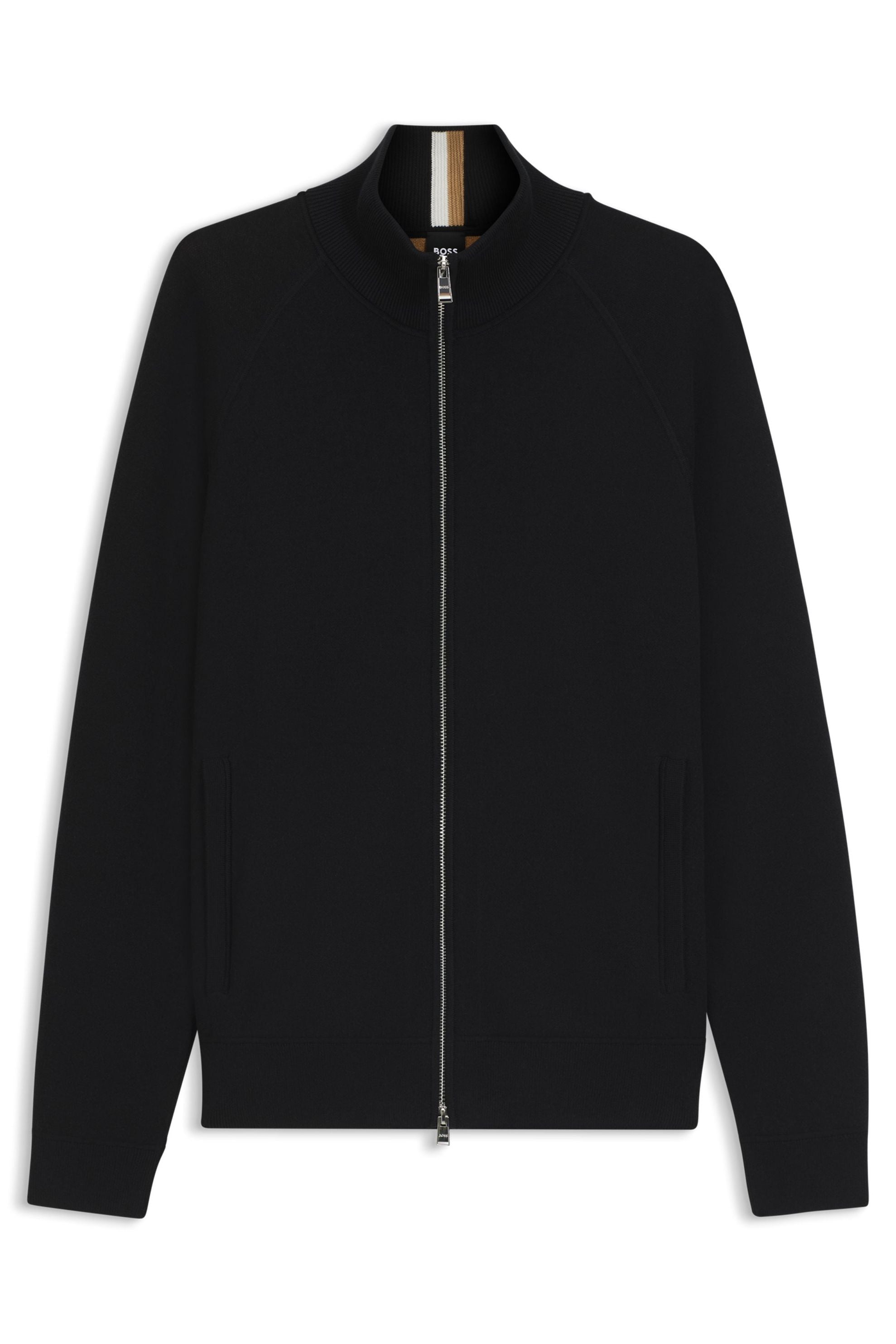 Strickpullover IDINO - 001-Black - Schwarz