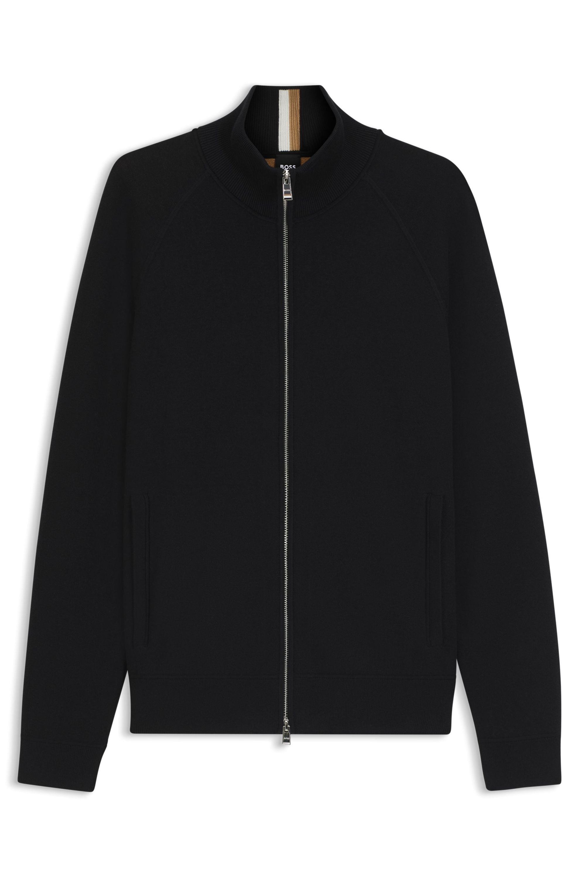 Strickpullover IDINO - 001-Black - Schwarz