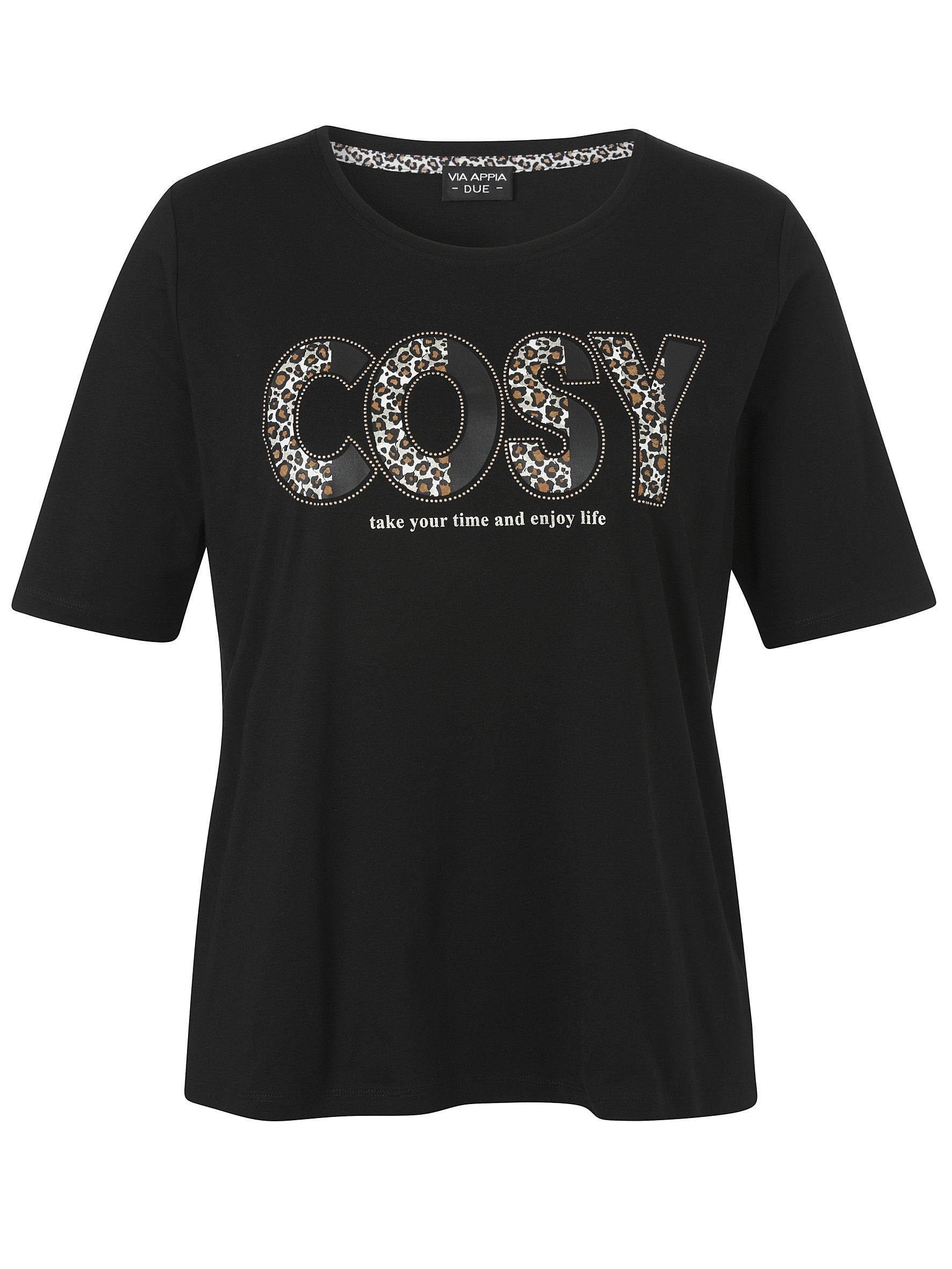 T-Shirt - 103-schwarz multicolor - Schwarz
