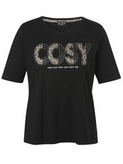 T-Shirt - 103-schwarz multicolor - Schwarz