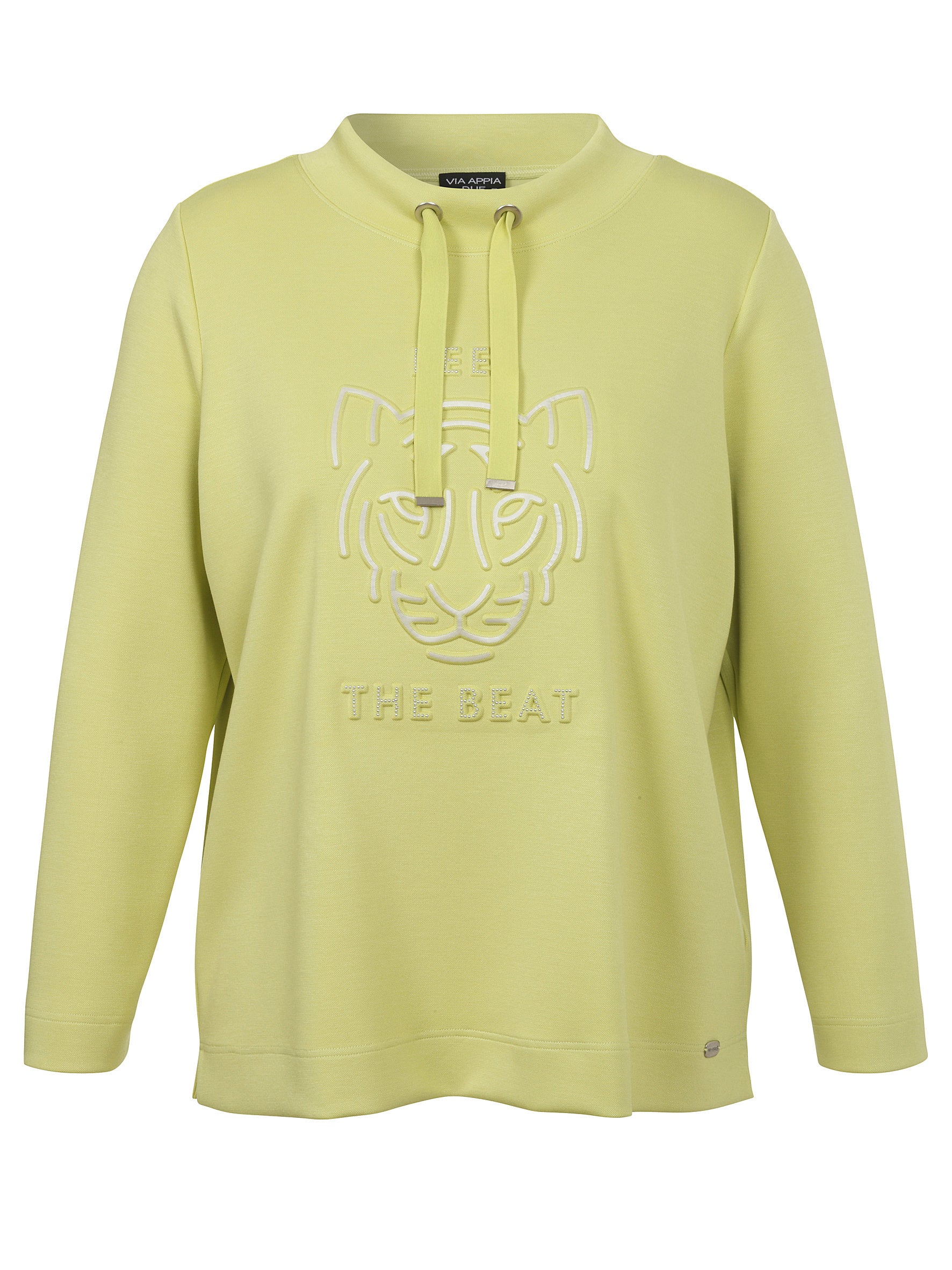 Sweatshirt - 580-lime - Gelb