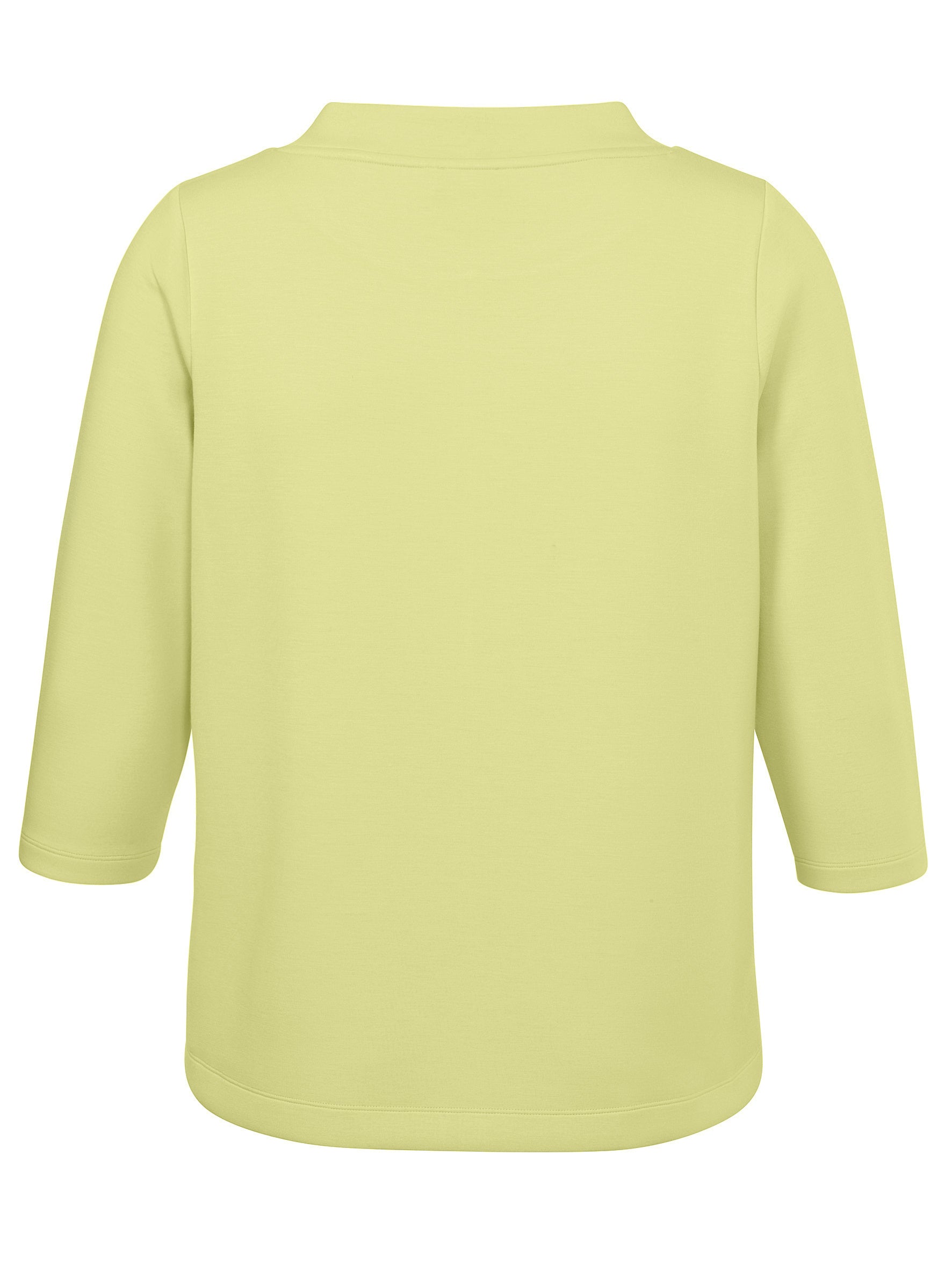 Sweatshirt Stehkragen 3/4 Arm - 580-lime - Grün