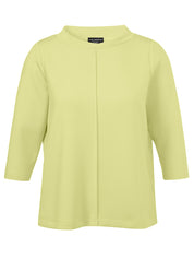 Sweatshirt Stehkragen 3/4 Arm - 580-lime - Grün