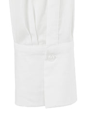 Bluse aus Baumwollmix - 984-cream white - Weiß