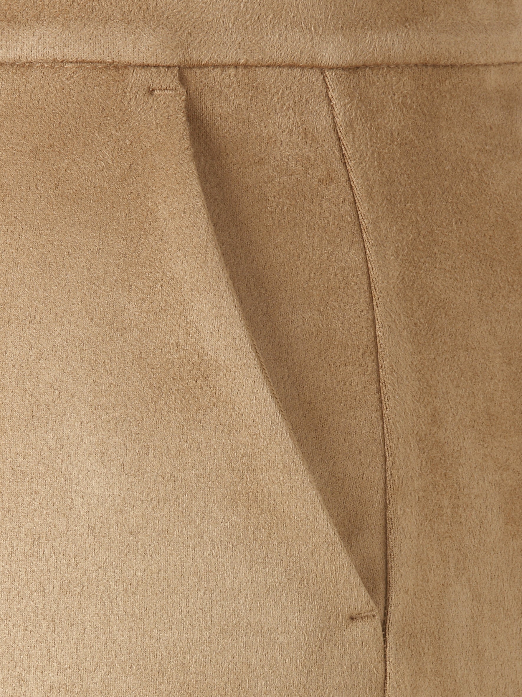 Schlupfhose Wide Leg - 754-camel - Braun