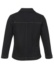 Jeansjacke aus Baumwolle - 818-raw blue denim - Blau