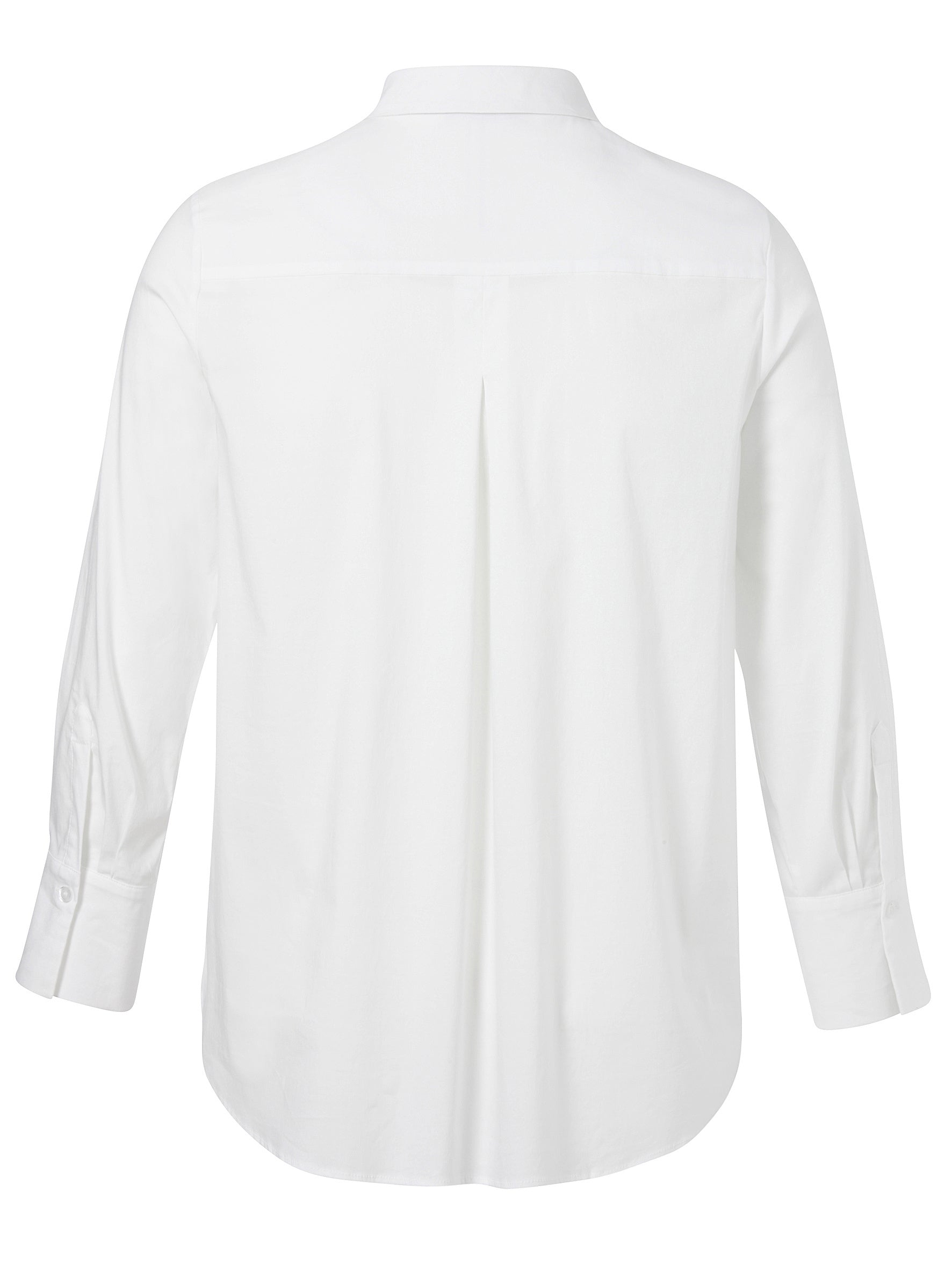 Bluse aus Baumwollmix - 984-cream white - Weiß