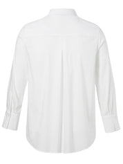 Bluse aus Baumwollmix - 984-cream white - Weiß