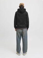 Sweatjacke - Black - Schwarz
