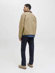 Übergangsjacke mit aufliegendem Kragen - Weathered Teak - Beige