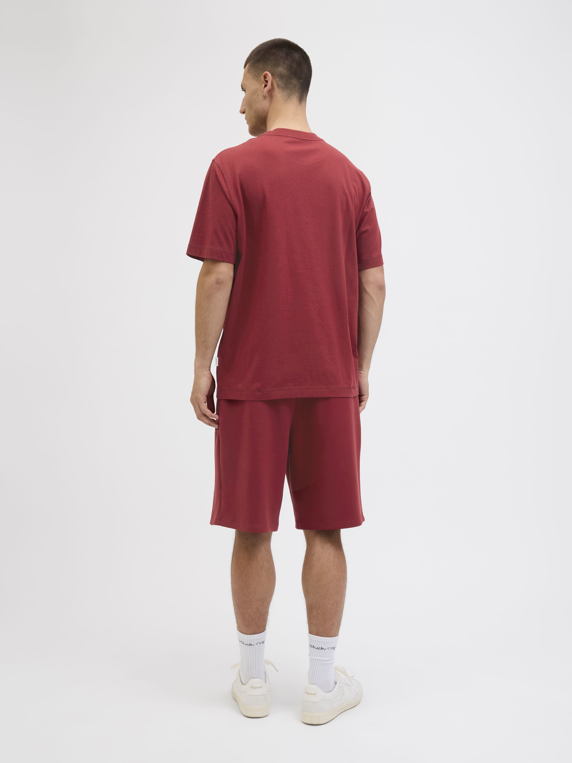T-Shirt aus Baumwolle - Tibetan Red - Rot