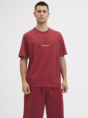 T-Shirt aus Baumwolle - Tibetan Red - Rot