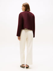 Jacke aus Wolle - XIH-RED - Rot