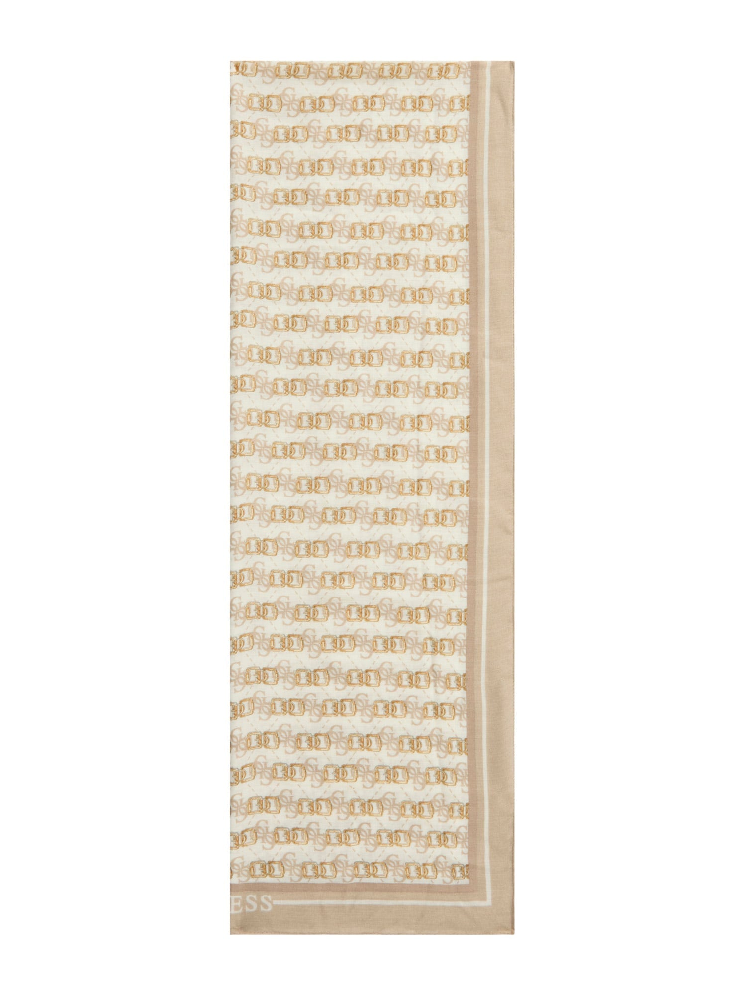 Schal KARNILLA mit Logoprint - LPL - Beige