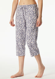 Schlaf-Hose 3/4 - 917-multicolor 6 - Violett