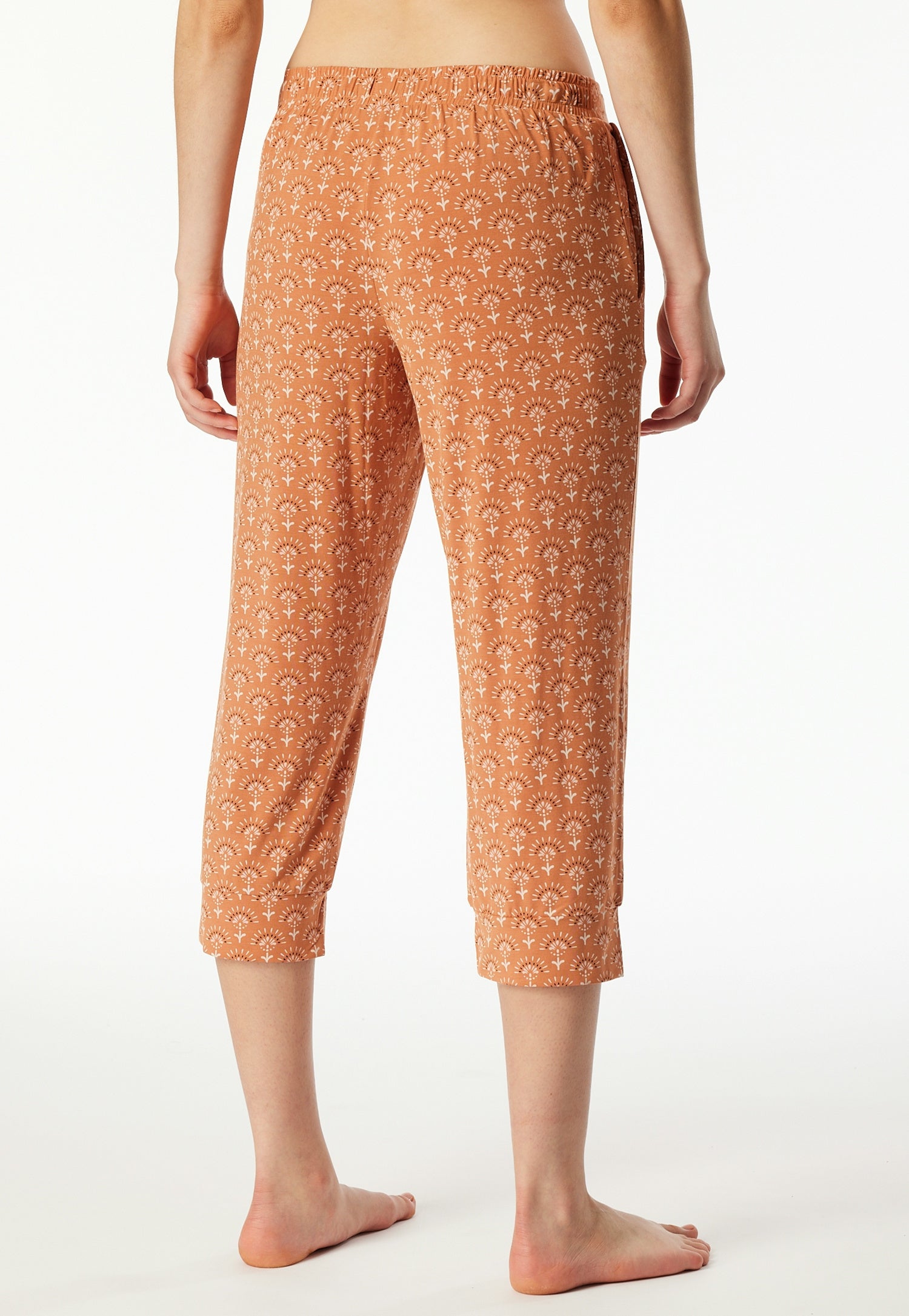 Lounge Hose Loose Fit - 917-multicolor 6 - Orange