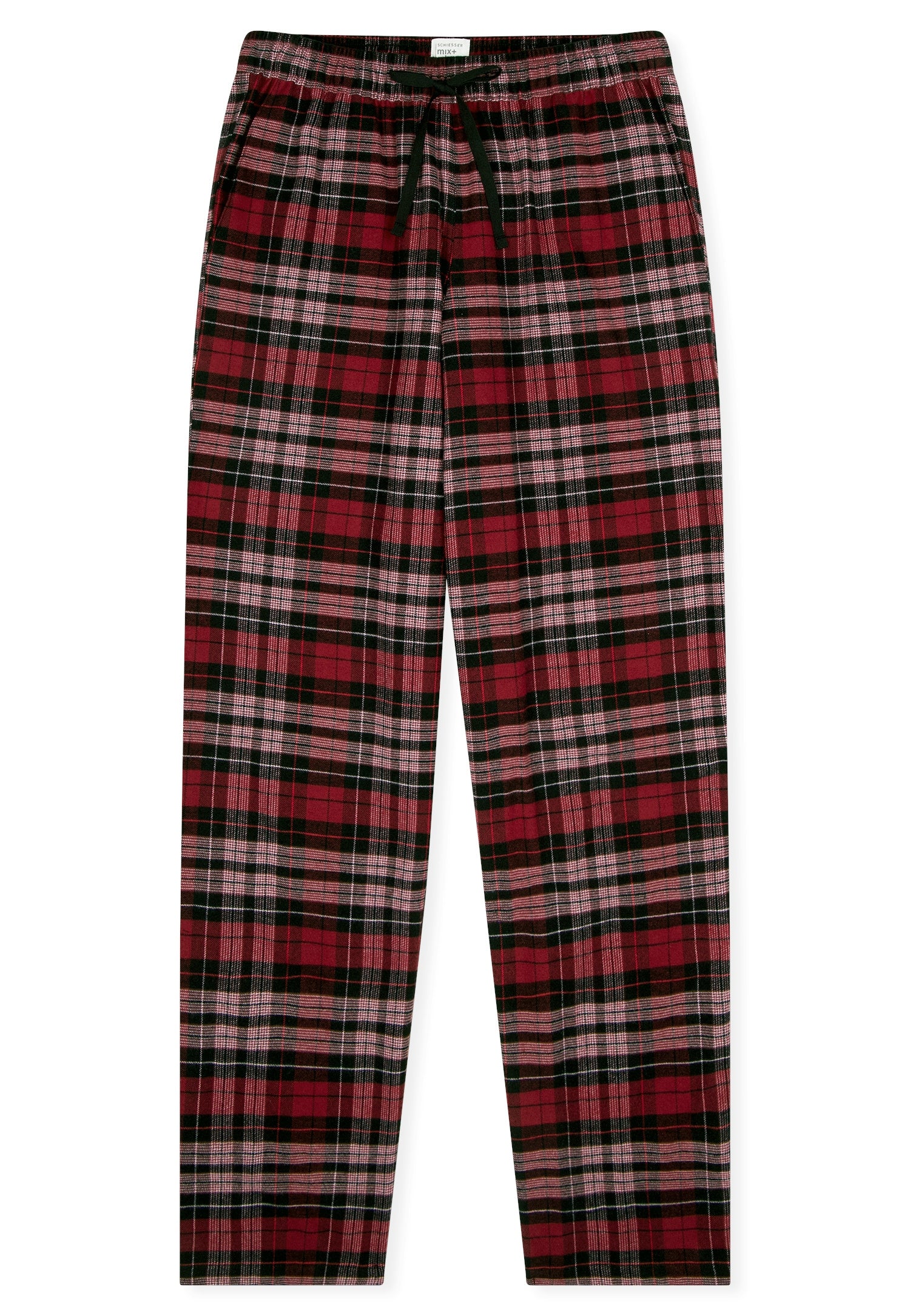 Schlafhose gestreift - 916-multicolor 5 - Rot