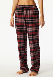 Schlafhose gestreift - 916-multicolor 5 - Rot