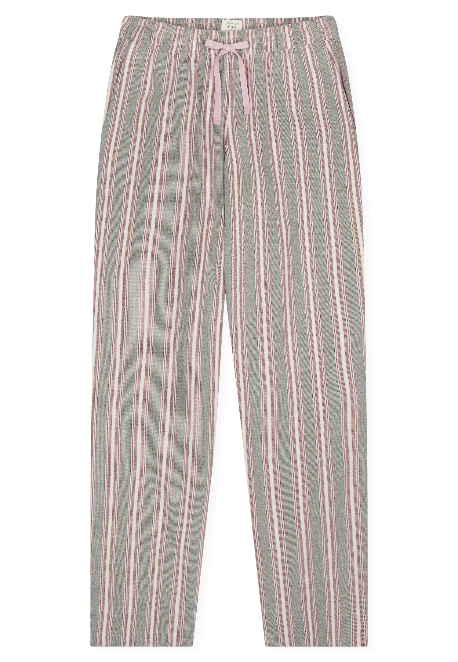 Schlafhose gestreift - 917-multicolor 6 - Rosa