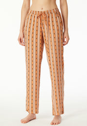 Schlafhose aus Viskose - 915-multicolor 4 - Orange
