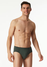 Slip MINISLIP aus Baumwolle - 702-dunkelgrün - Grün