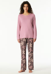 Schlafanzug - 527-rosenholz - Pink