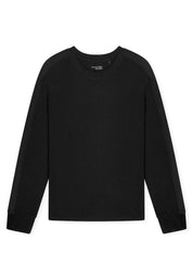 Langarmshirt aus Modal - 000-schwarz - Schwarz