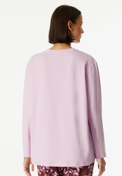 Schlafshirt aus Baumwolle - 536-orchid - Rot