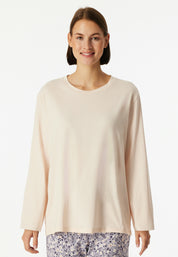 Schlafshirt aus Baumwolle - 404-champagner - Beige