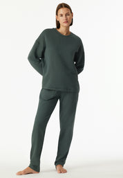 Sweatshirt - 702-dunkelgrün - Grün