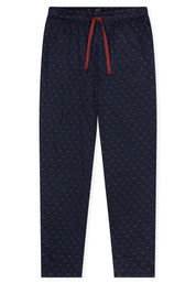 Schlafhose aus Baumwolle - 914-multicolor 3 - Blau