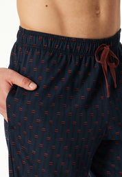 Schlafhose aus Baumwolle - 914-multicolor 3 - Blau