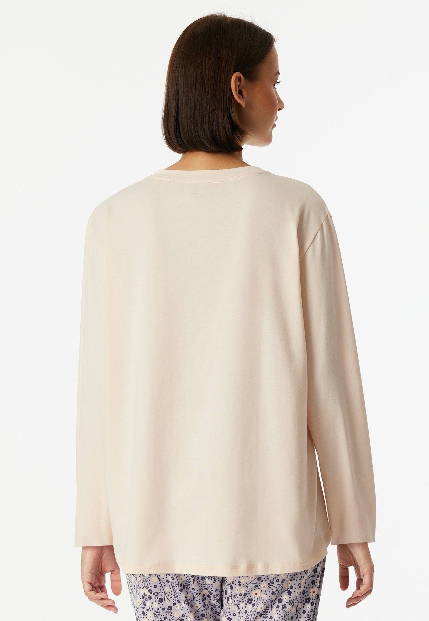 Schlafshirt aus Baumwolle - 404-champagner - Beige