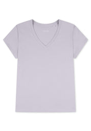 Schlaf-T-Shirt aus Baumwolle - 822-veilchen - Violett