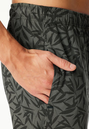 Schlafhose aus Baumwolle - 702-dunkelgrün - Grün