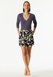 Schlaf-Shorts aus Viskose - 904-multicolor 1 - Mehrfarbig