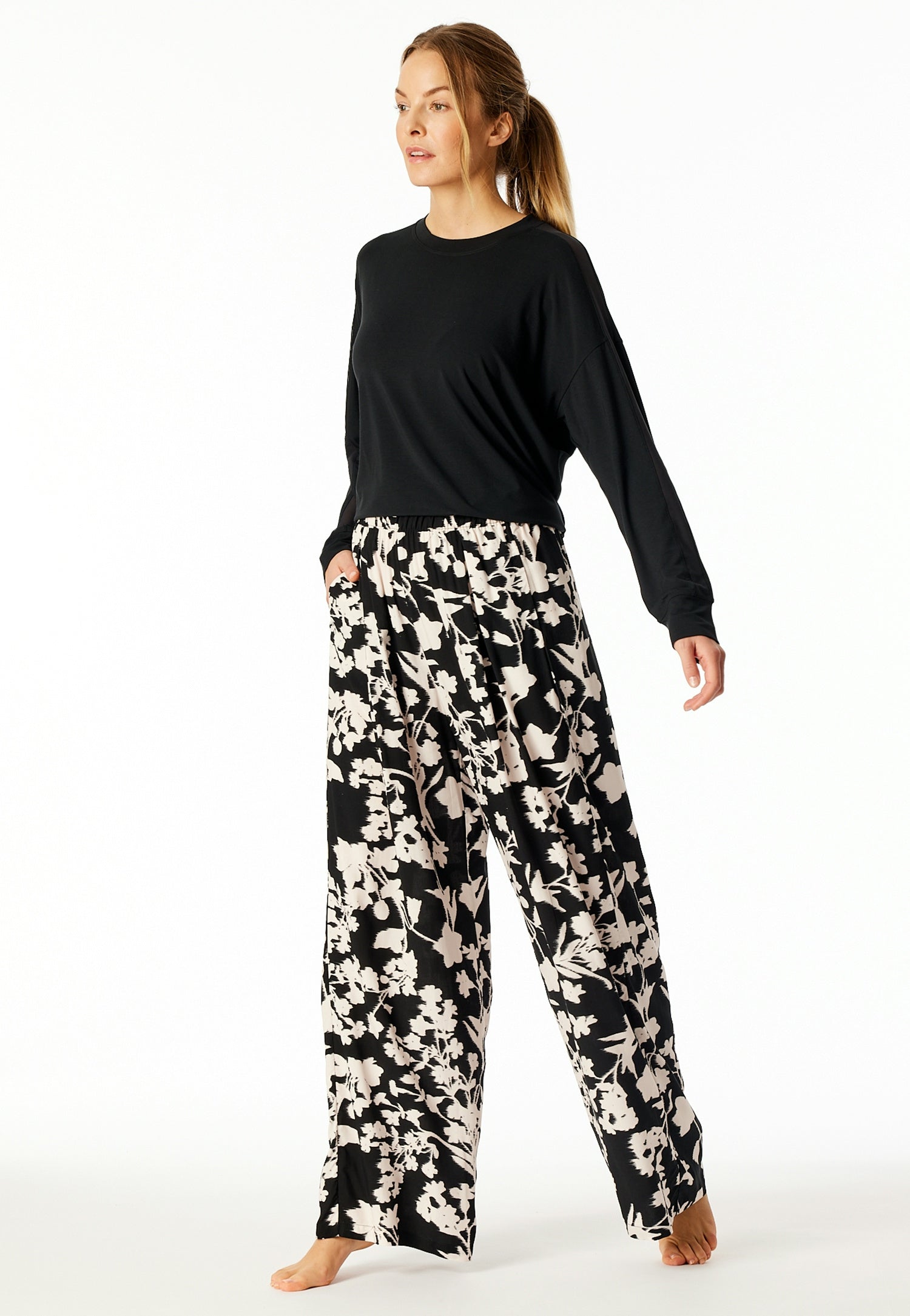 Schlafhose aus Viskose - 904-multicolor 1 - Mehrfarbig