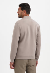 Sweatshirtjacke - 018-Clay - Beige