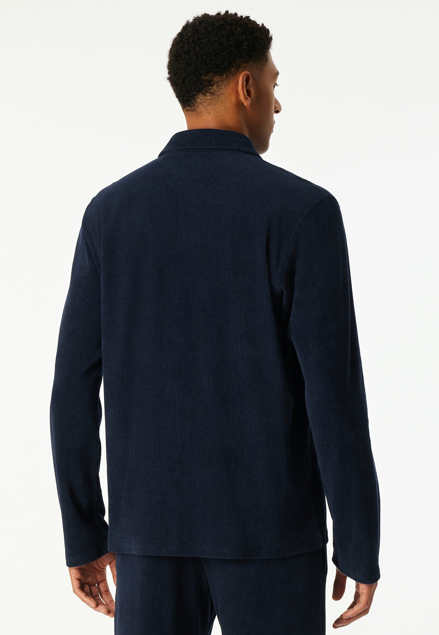 Nachthemd aus Baumwolle - 804-nachtblau - Blau