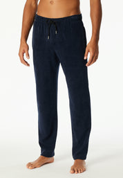 Pyjamahose lang - 804-nachtblau - Blau