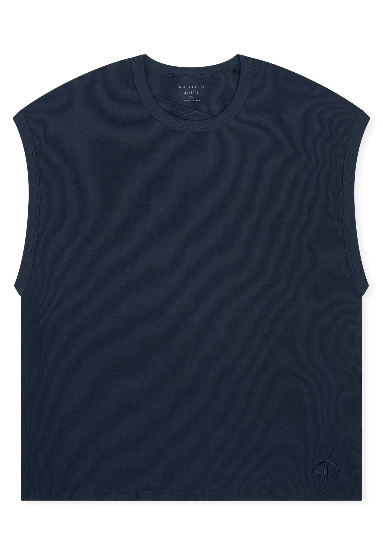 Tanktop aus Baumwolle - 801-admiral - Blau