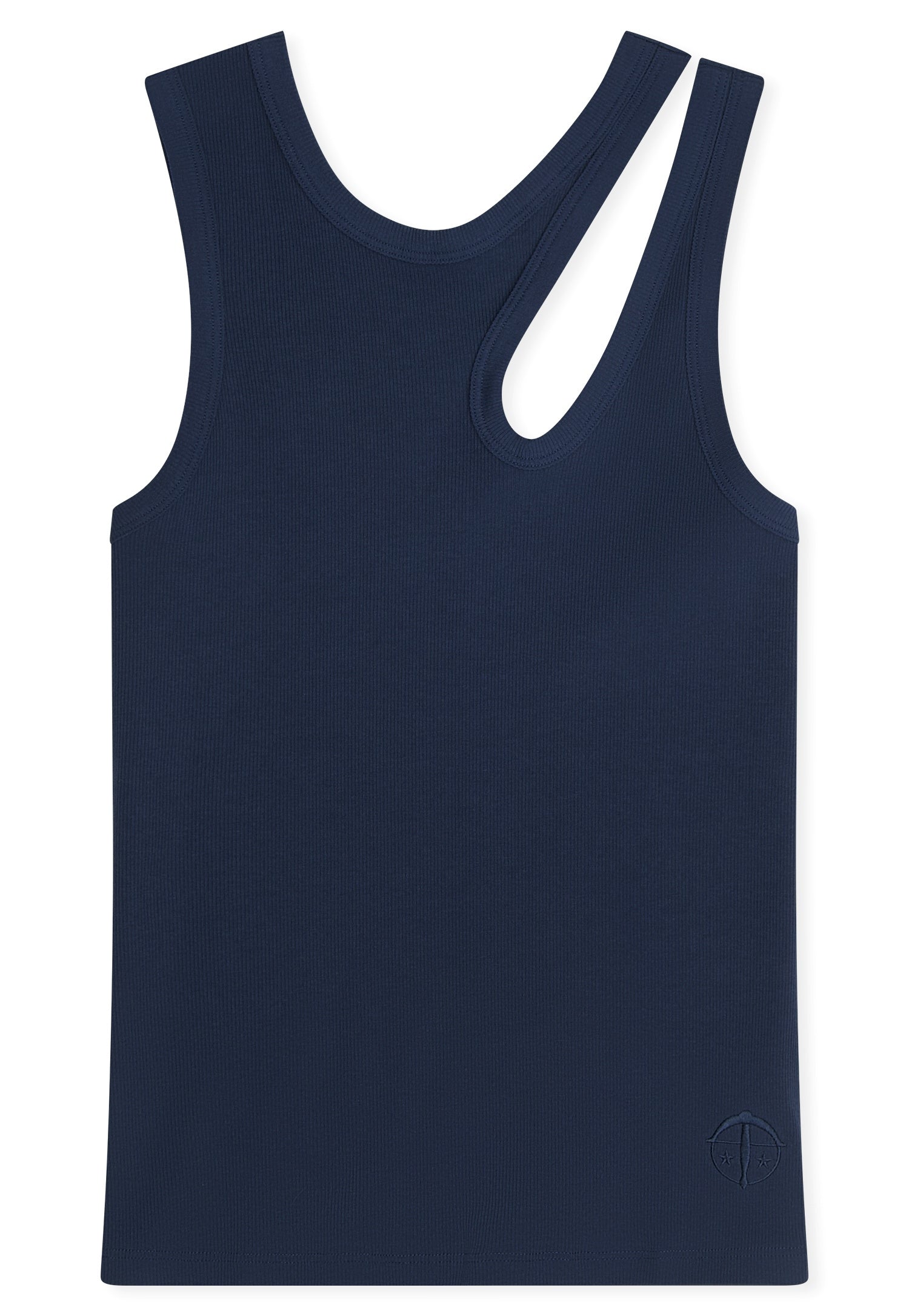 Trägertop mit Cut-Out - 801-admiral - Blau