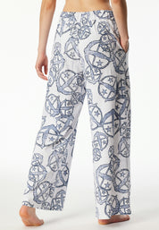 Schlupfhose aus Baumwolle - 904-multicolor 1 - Weiß