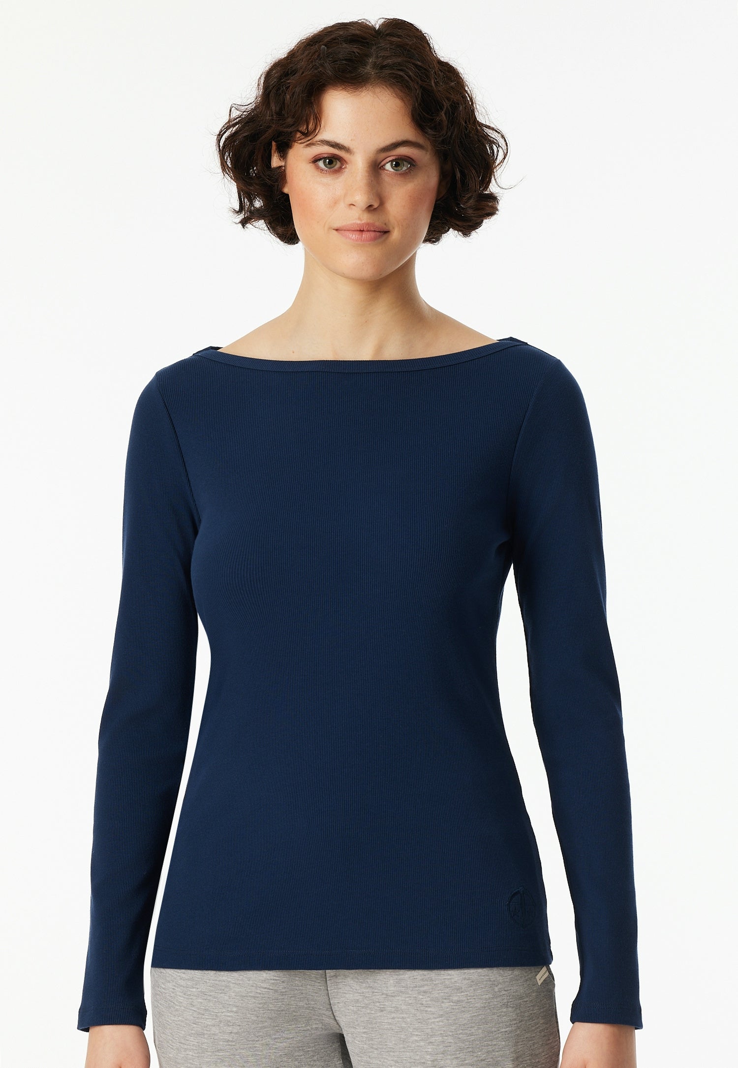 Langarmshirt - 801-admiral - Blau