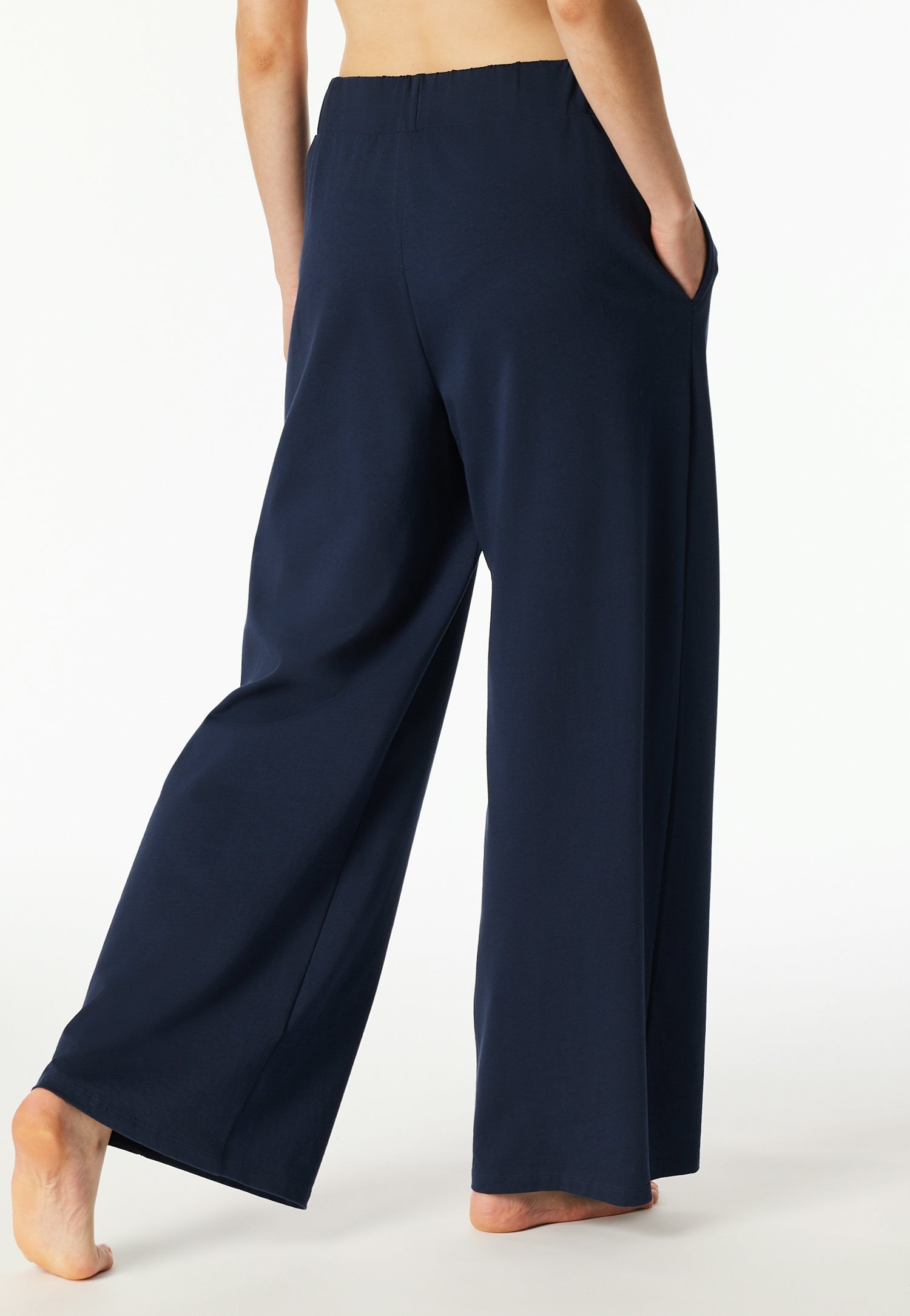 Schlupfhose aus Baumwolle - 801-admiral - Blau